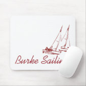 Burke Sailing Mousepad Muismat (Met muis)