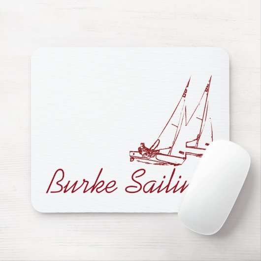 Burke Sailing Mousepad Muismat (Met muis)