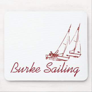 Burke Sailing Mousepad Muismat