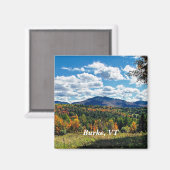 Burke, Vermont, mooie herfst, Magneet (Voorkant / Achterkant)
