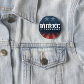 BURKE VOOR GOUVERNEUR 2014 RONDE BUTTON 5,7 CM (In situ)