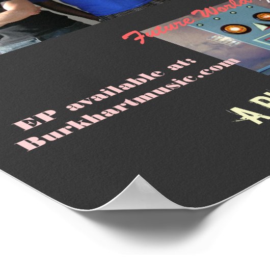 Burkhart Future World Cafe Poster (Hoek)