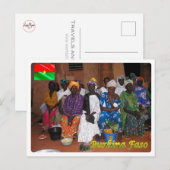Burkina Faso - Bobo Vendors - Briefkaart (Voorkant / Achterkant)
