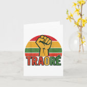 Burkina Faso - Bravo Captain Ibrahim Traoré _ Thom Kaart (Gele Bloem)