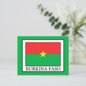Burkina Faso Briefkaart (Staand voorkant)