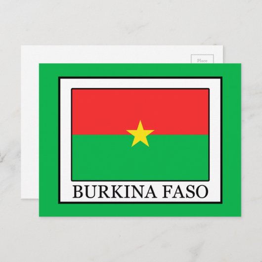 Burkina Faso Briefkaart (Voorkant / Achterkant)