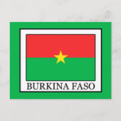 Burkina Faso Briefkaart (Voorkant)
