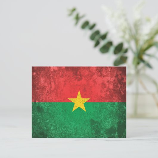 Burkina Faso Briefkaart (Staand voorkant)