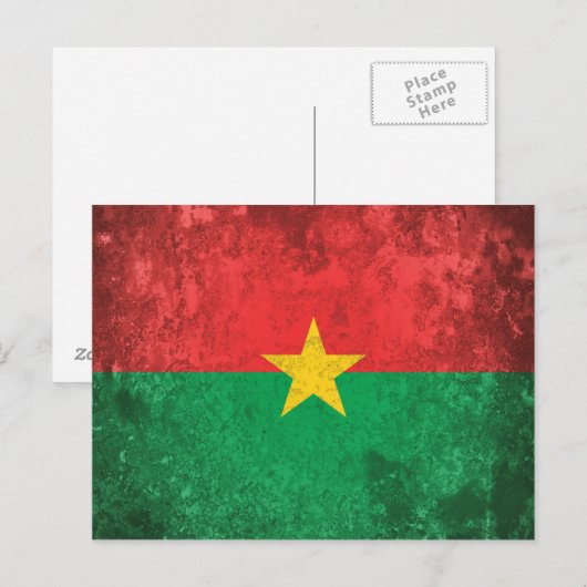 Burkina Faso Briefkaart (Voorkant / Achterkant)