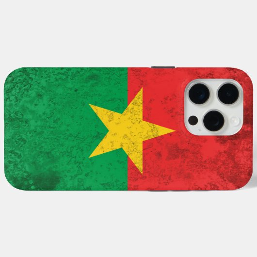 Burkina Faso Case-Mate iPhone Case (Achterkant (horizontaal))
