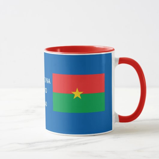 Burkina Faso Crest Classic Mok (Rechts)