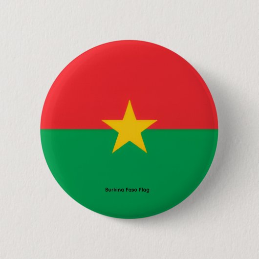 Burkina Faso: een Afrikaans wonder Ronde Button 5,7 Cm (Voorkant)