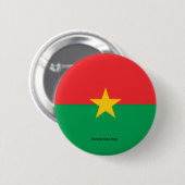 Burkina Faso: een Afrikaans wonder Ronde Button 5,7 Cm (Voorkant /achterkant)