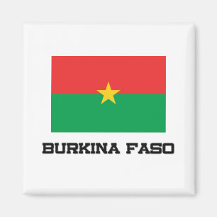 Burkina Faso Flag Magneet