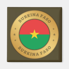 Burkina Faso Flag Magneet