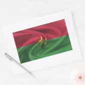 Burkina Faso Flag Rechthoekige Sticker (Envelop)