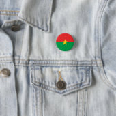Burkina Faso Flag Ronde Button 3,2 Cm (In situ)