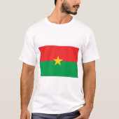 Burkina Faso Flag T-shirt (Voorkant)