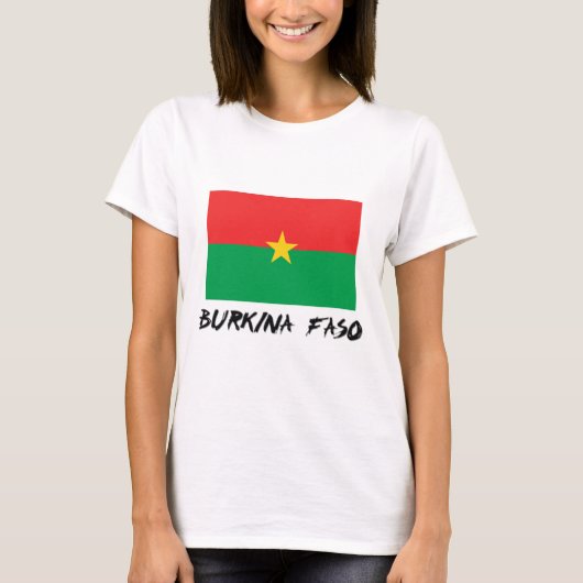 Burkina Faso Flag T-shirt (Voorkant)