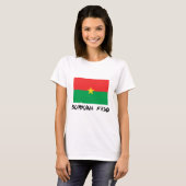 Burkina Faso Flag T-shirt (Voorkant volledig)