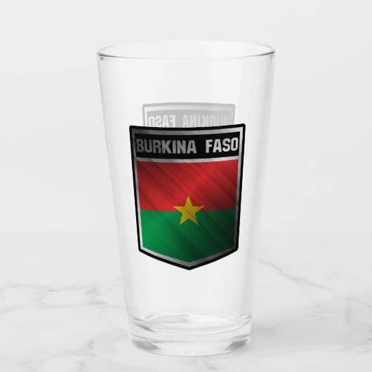 Burkina Faso Glas (Voorkant)