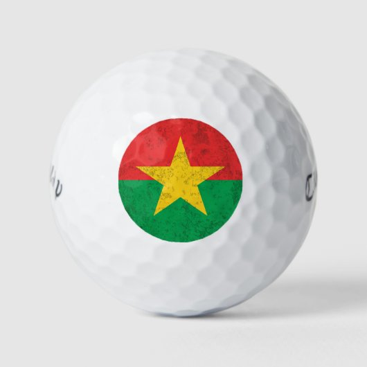 Burkina Faso Golfballen (Voorkant)