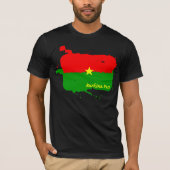 Burkina Faso (Grunge) T-shirt (Voorkant)