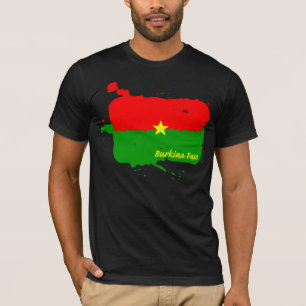 Burkina Faso (Grunge) T-shirt