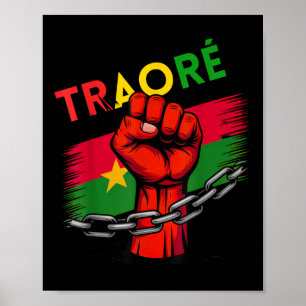 Burkina Faso Ibrahim Traoré Shirt Thomas Sankara T Poster
