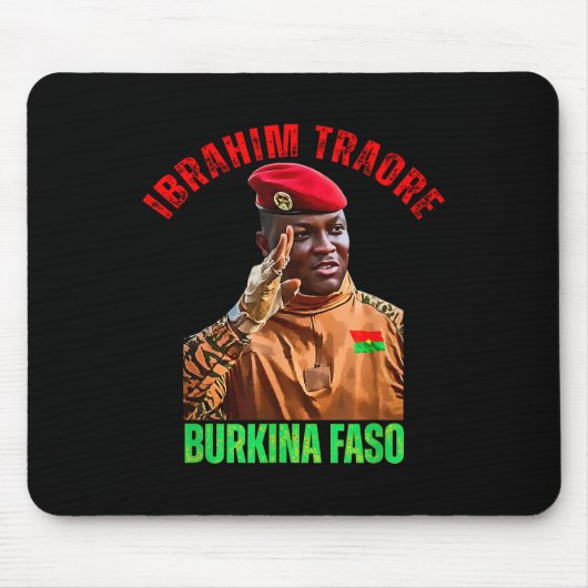 Burkina Faso- Ibrahim Traoré Thomas Sankara Muismat (Voorkant)