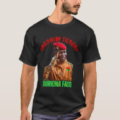 Burkina Faso- Ibrahim Traoré Thomas Sankara T-shirt (Voorkant)