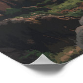 Burkina Faso Illustratie Reizen Art Vintage Poster