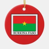 Burkina Faso Keramisch Ornament (Voorkant)
