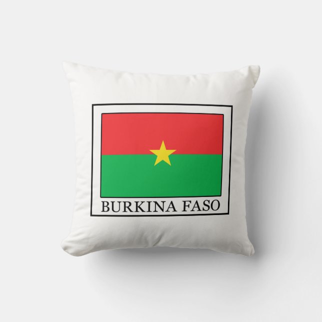 Burkina Faso-kussen Kussen (Voorkant)