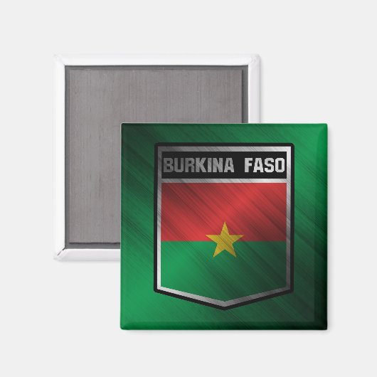 Burkina Faso Magneet (Voorkant / Achterkant)