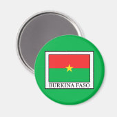 Burkina Faso Magneet (Voorkant / Achterkant)