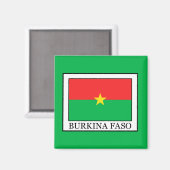 Burkina Faso Magneet (Voorkant / Achterkant)