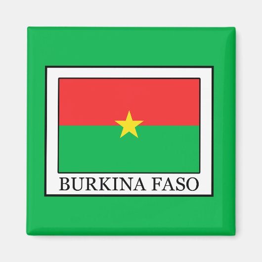 Burkina Faso Magneet (Voorkant)