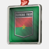 Burkina Faso Metalen Ornament (Links)