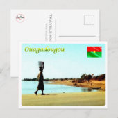 Burkina Faso - Ouagadougou - Barrage Ouaga - Briefkaart (Voorkant / Achterkant)