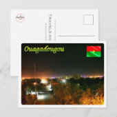 Burkina Faso - Ouagadougou - Briefkaart (Voorkant / Achterkant)