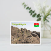 Burkina Faso - Ouagadougou - Peaks of Fabedougou - Briefkaart (Staand voorkant)