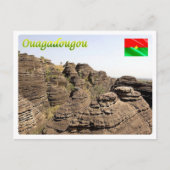 Burkina Faso - Ouagadougou - Peaks of Fabedougou - Briefkaart (Voorkant)