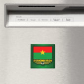 Burkina Faso Pride Magneet (Insitu (Vaatwasser))