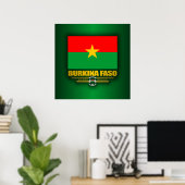 Burkina Faso Pride Poster (Thuiskantoor)
