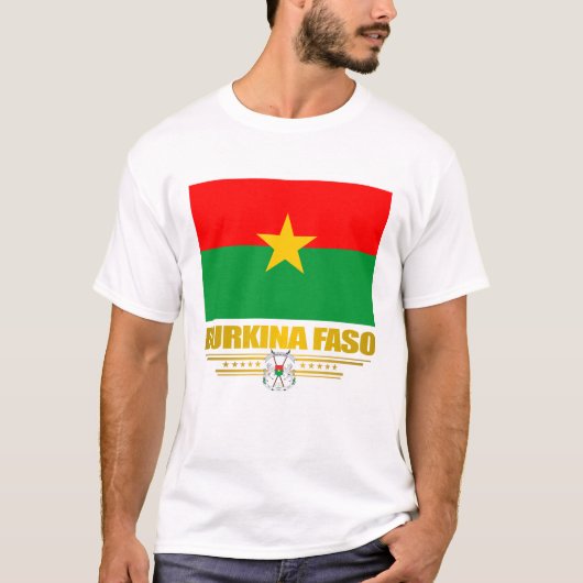 Burkina Faso Pride T-shirt (Voorkant)