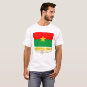 Burkina Faso Pride T-shirt (Voorkant volledig)
