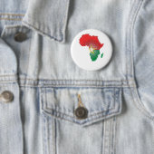 Burkina Faso Ronde Button 5,7 Cm (In situ)
