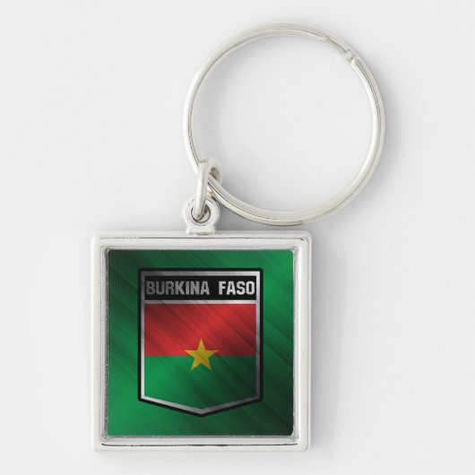 Burkina Faso Sleutelhanger (Voorkant)