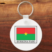 Burkina Faso-sleutelhanger Sleutelhanger (Voorkant)